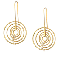 Orecchini Marcello Pane Donna in Argento Zirconia ORCA 002 - ORCA 002